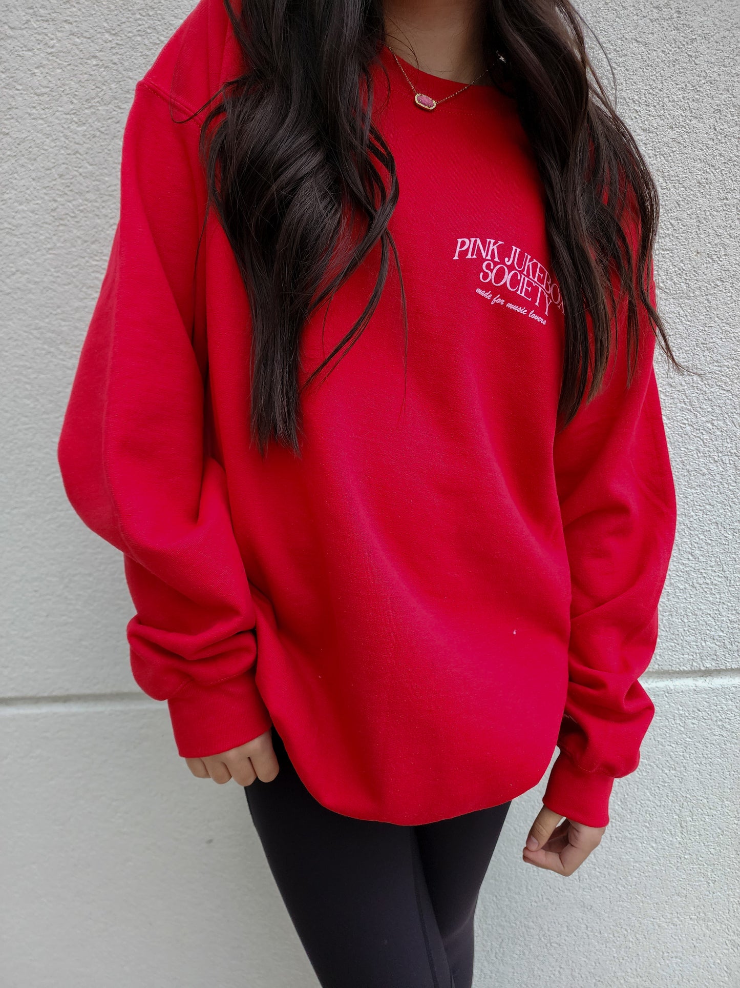 Pink Jukebox Society Made For Music Lovers Red Crew